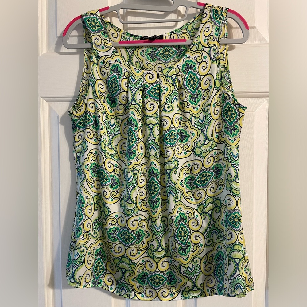 Lightweight blouse. I’m a size 6 and 5’4”.